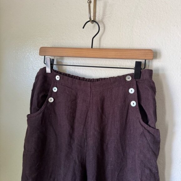 Bryn Walker | Genie Linen Pants - Picture 2 of 8